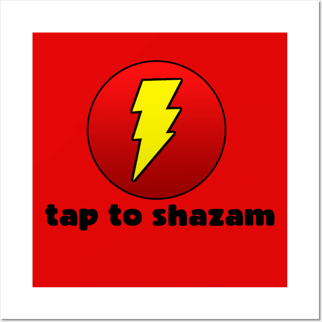 Shazam Wall Art by BiVe